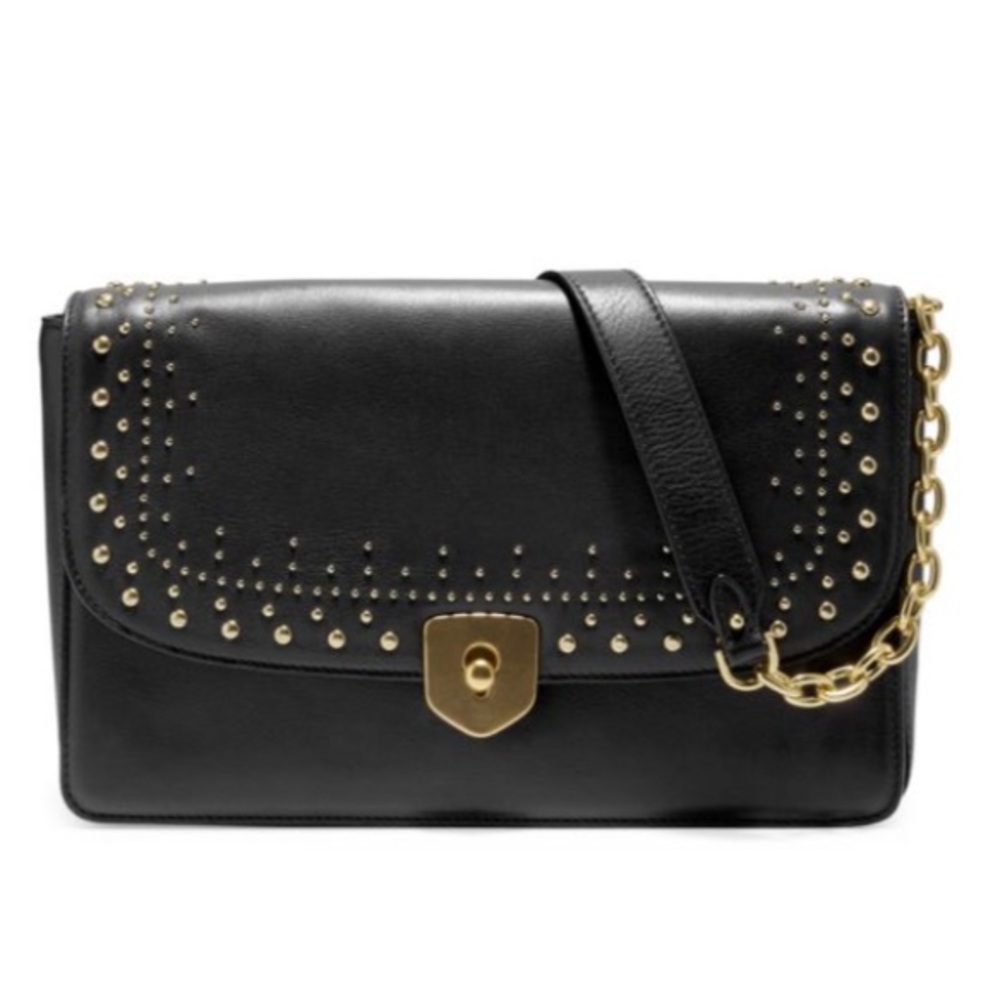 Cole Haan Marli Studded Leather Clutch